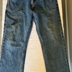 Harley-Davidson Men's Blue Relaxed Jeans